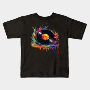 Vinyl Record Kids T-Shirt